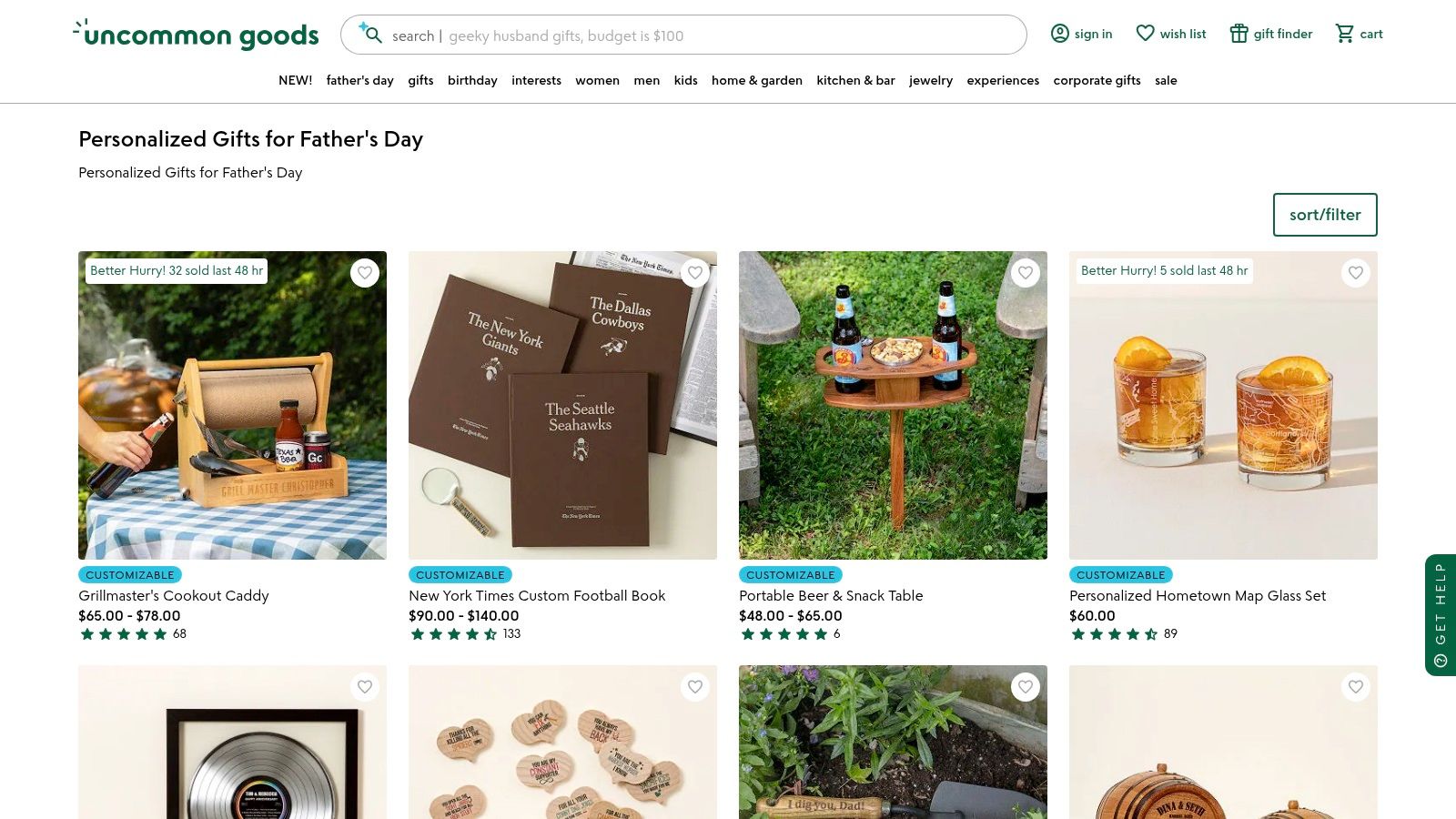 7 Best Father's Day Gifts for 2026 1 Uncommon Goods