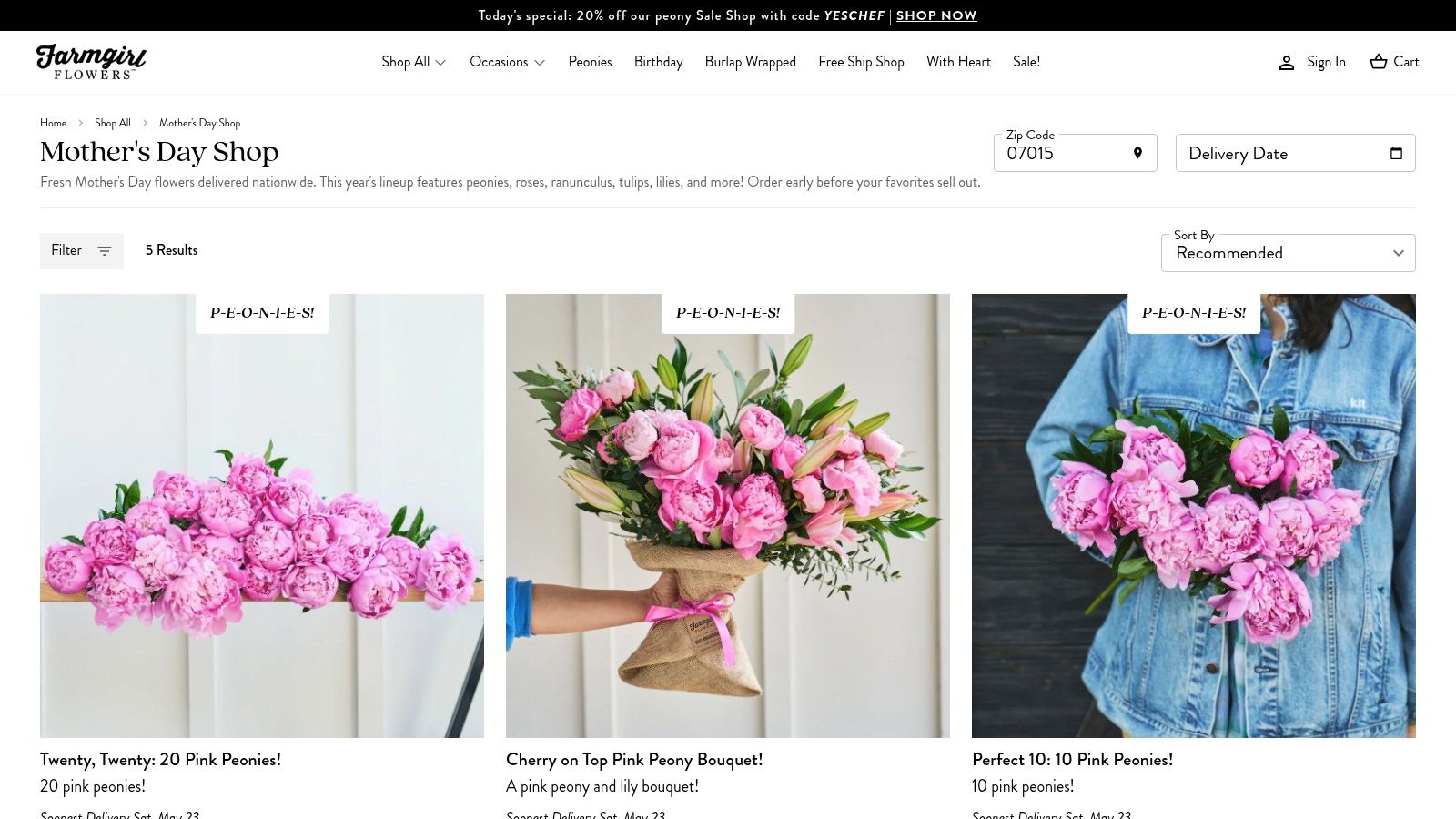 Best Mother's Day Gifts 2026: Find Her Perfect Present 3 Farmgirl Flowers
